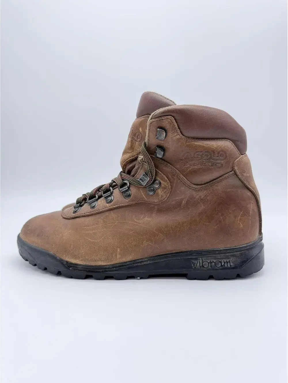 Asolo AFX 520 Women's Gore-Tex Leather Hiking Boots Brown Size 9 Vintage - Picture 3 of 13